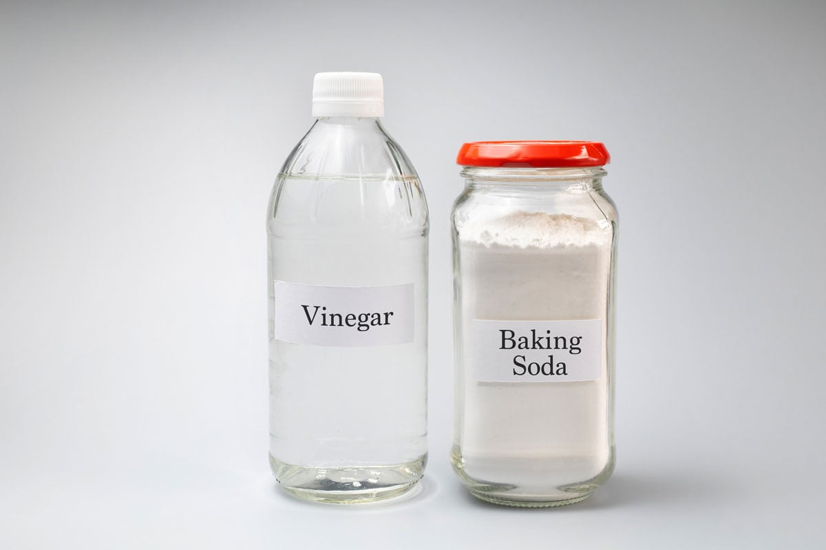 Baking soda and vinegar are two strong products people love to use for cleaning