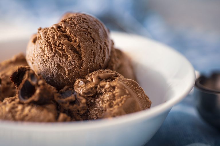 Chocolate Ice Cream, Ice Cream Soft In Freezer But Everything Else Frozen? Here's What To Do