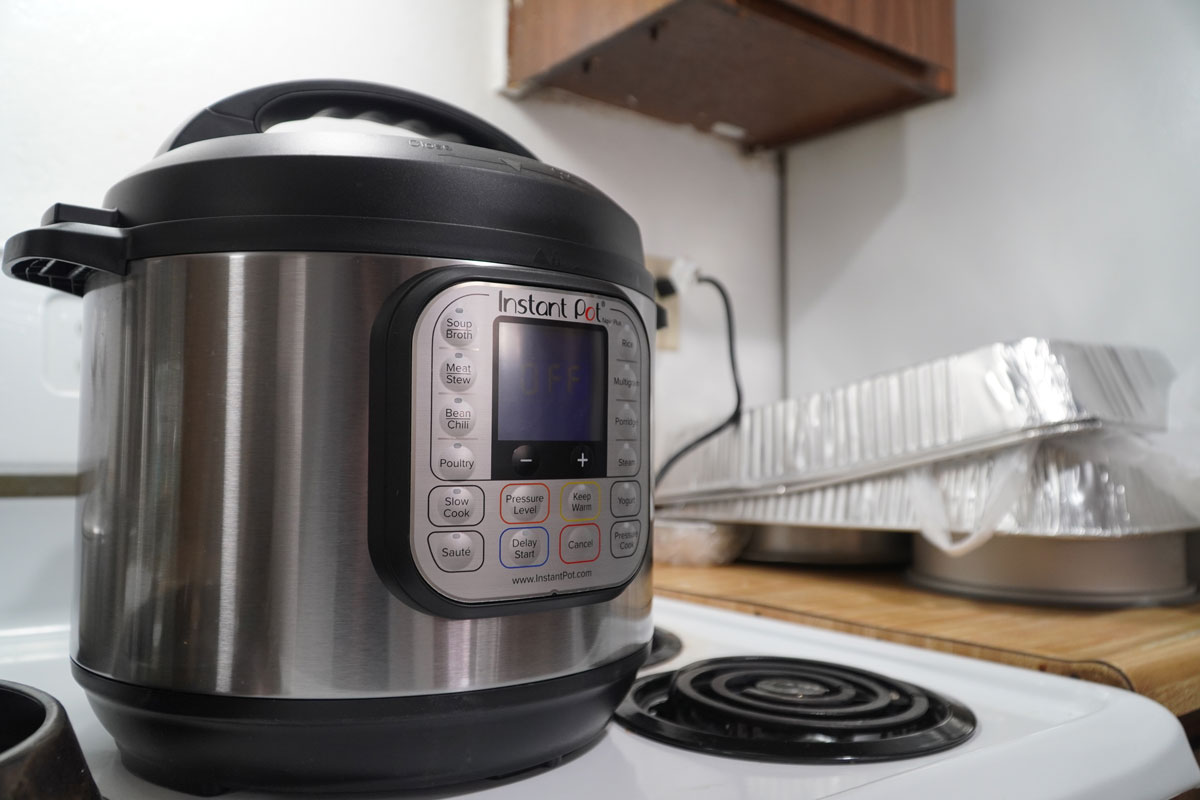 Instant Pot in a kitchen