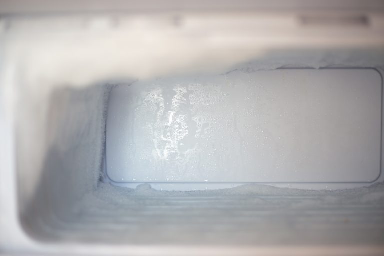 A freezer accumulating ice on the side, How To Defrost Kitchenaid Freezer [French Doors Or Bottom]?