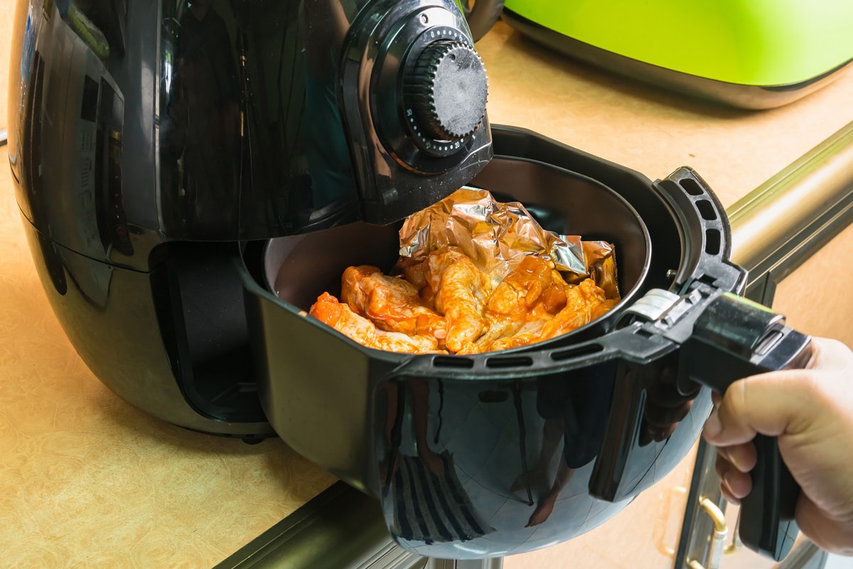 Chef's Grill BBQ Chicken Legs in oven air fryer.healthy cooking without oil