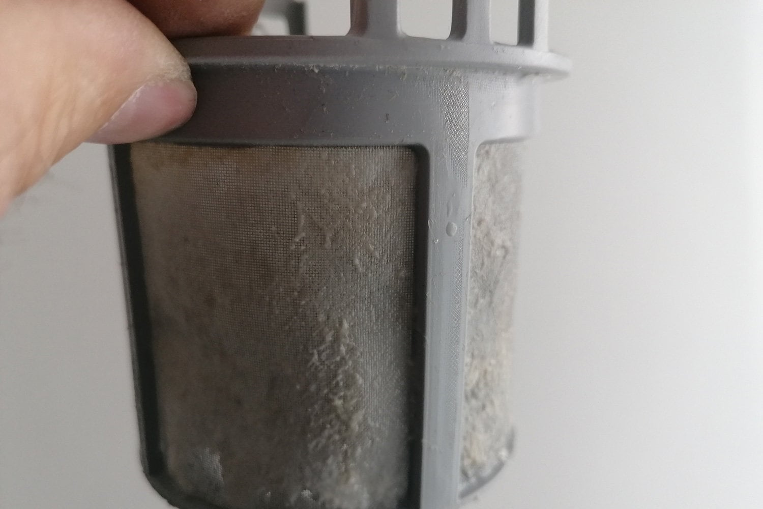 Dishwasher Fine filter very heavily soiled