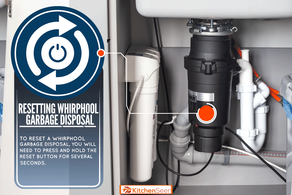 Garbage Disposal under the modern sink, waste chopper concept, How To Reset A Whirlpool Garbage Disposal