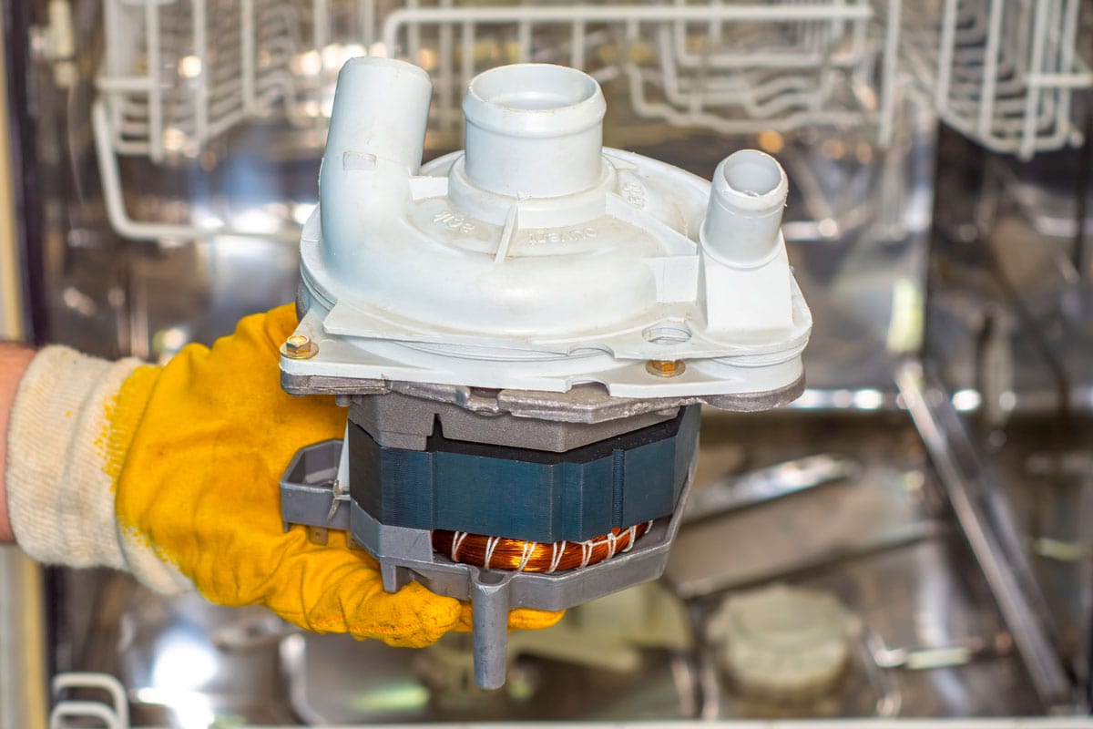 Impeller of a dishwasher