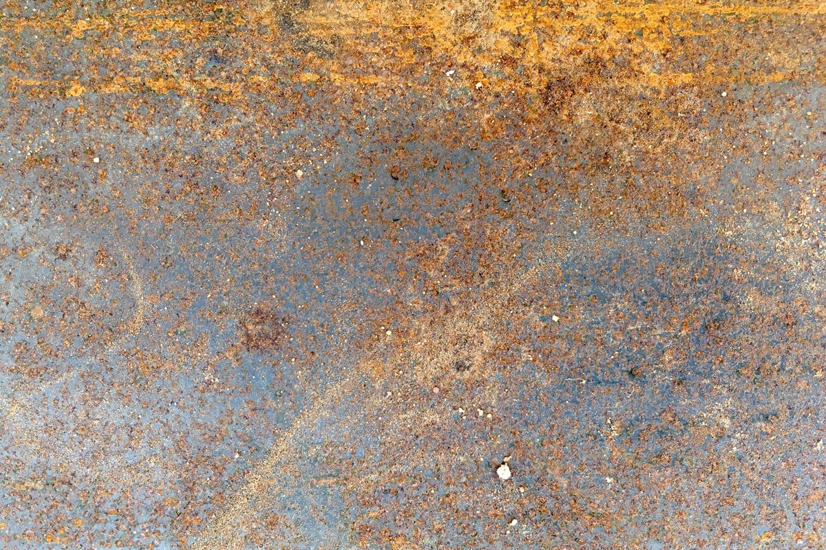 Rusted blackstone griddle