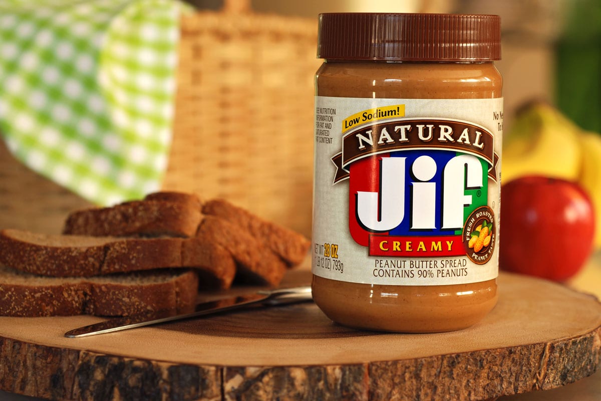 JIF is the leading brand of peanut butter in the US