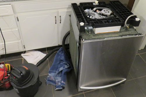 Read more about the article Can A Dishwasher Drain Hose Run Under The Floor [And How To]?