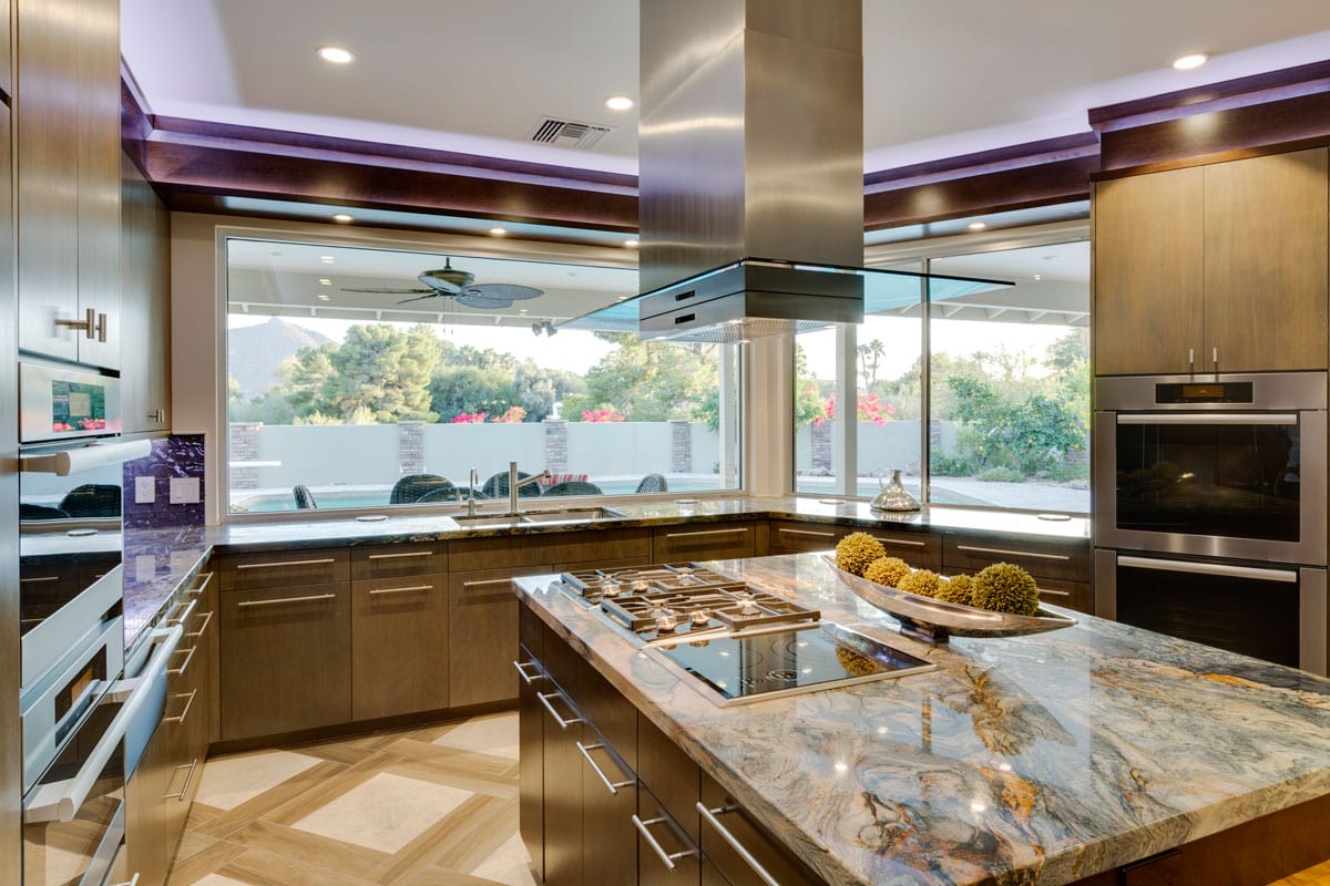 Modern kitchen house interior super clean elegant looking