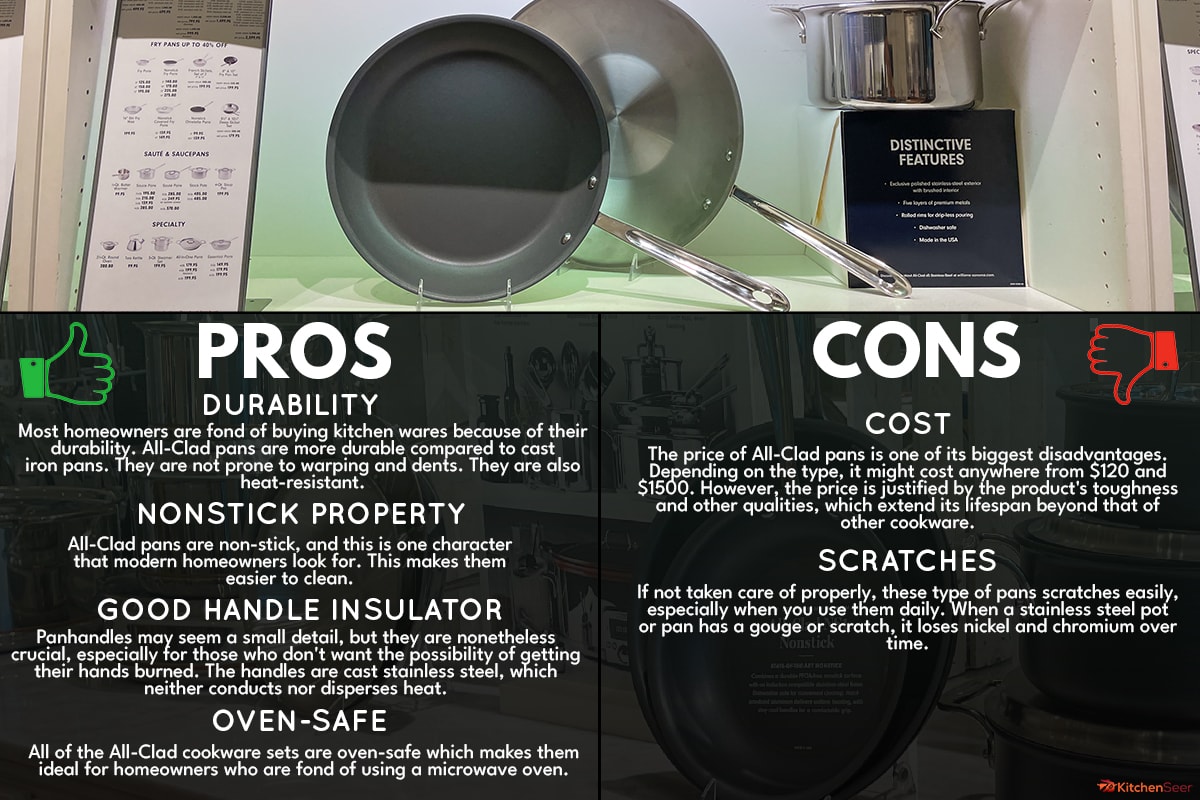 Pros And Cons Of All-Clad Pans