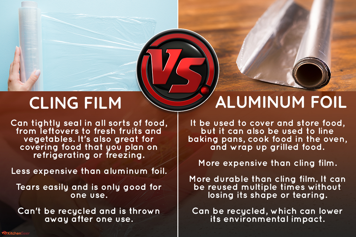 Is It Better To Use Cling Film Or Aluminum Foil