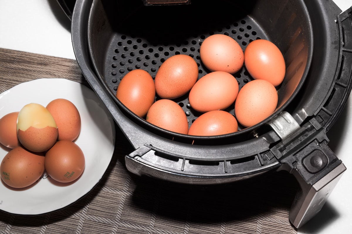 cook eggs easily air fryer brown and fresh