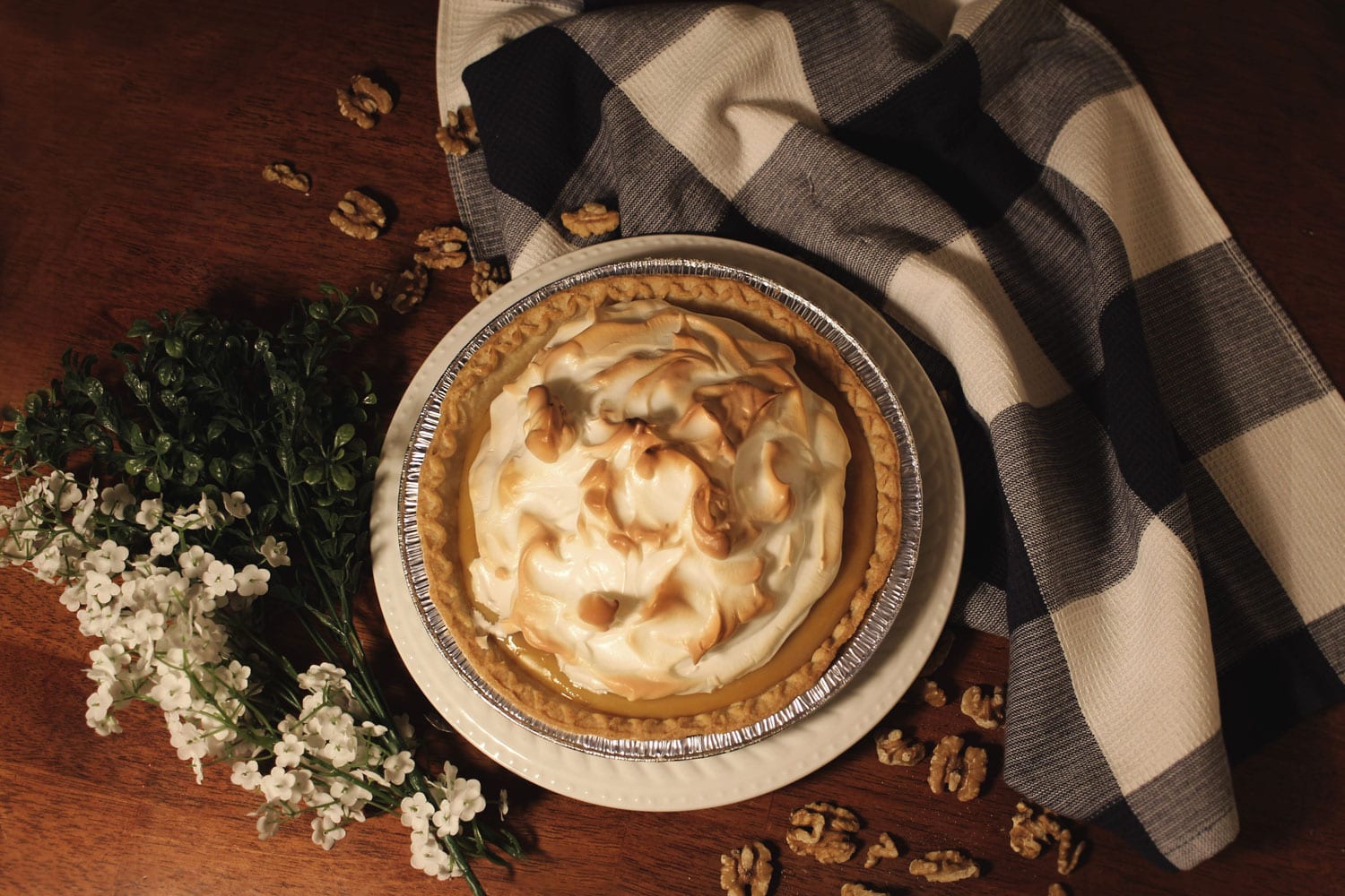 Butterscotch Pie With Delicious Meringue 