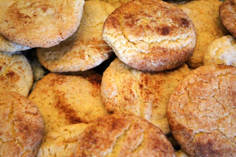 Close up isolated photo of a pile of warm, homemade organic Snickerdoodle cookies, Can You Freeze Snickerdoodle Dough