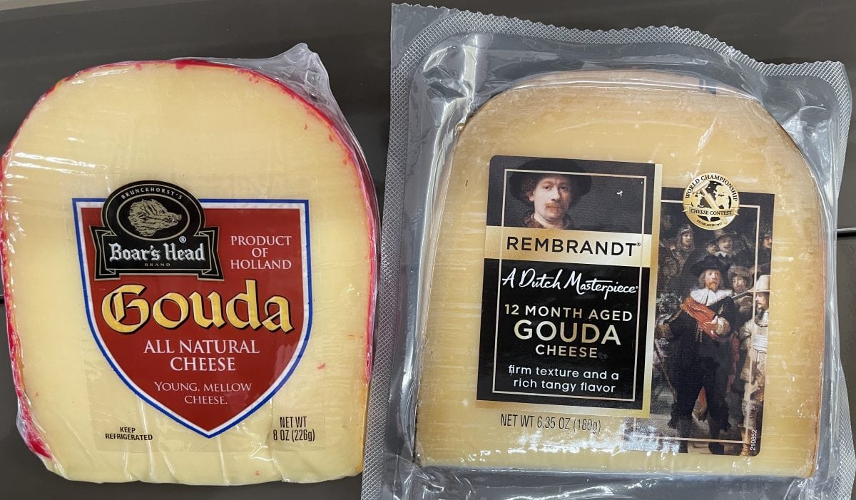 Gouda all-natural cheese