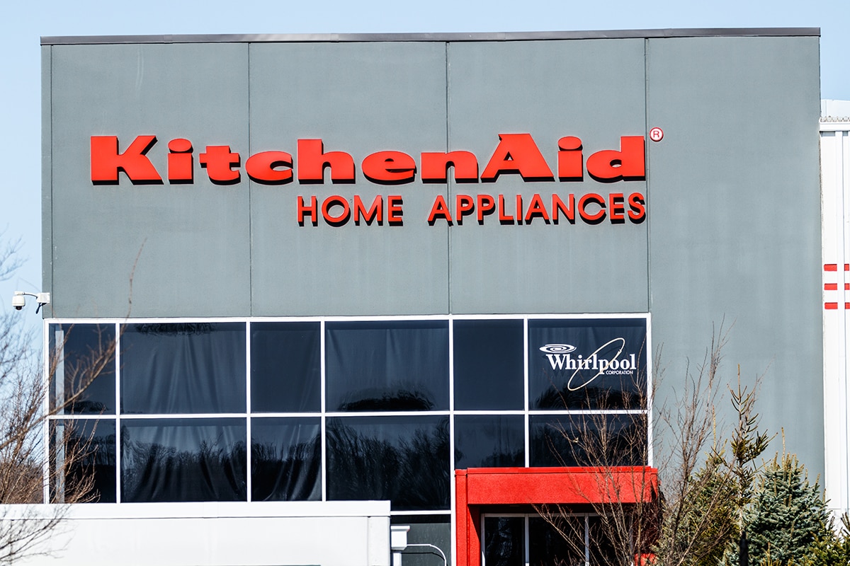 KitchenAid Greenville operations factory, where Whirlpool produces KitchenAid brand mixers