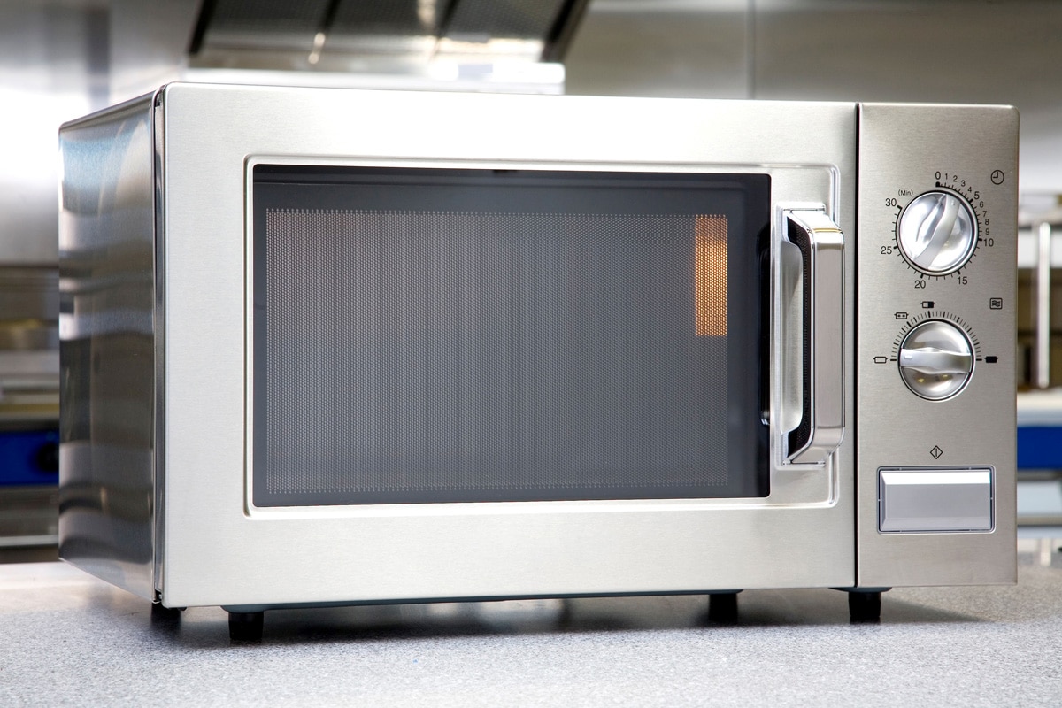 Professional stainless steel microwave oven stove