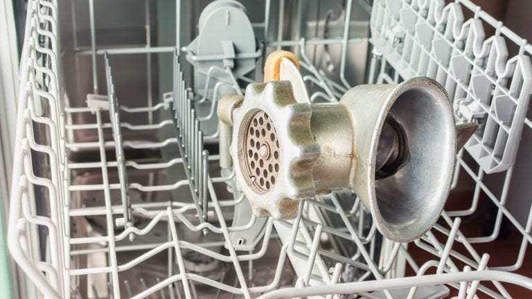 Meat grinder inside the dishwasher, , Washed Meat Grinder In Dishwasher - What Should I Do Now - 1600x900